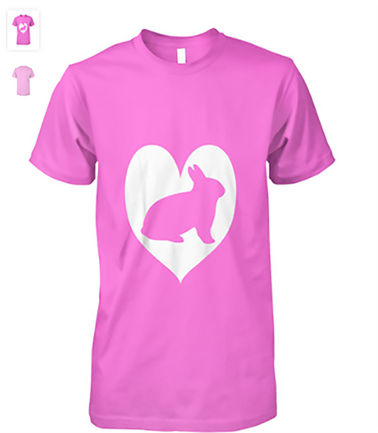 I Love My Bunny Rabbit T shirt 2025